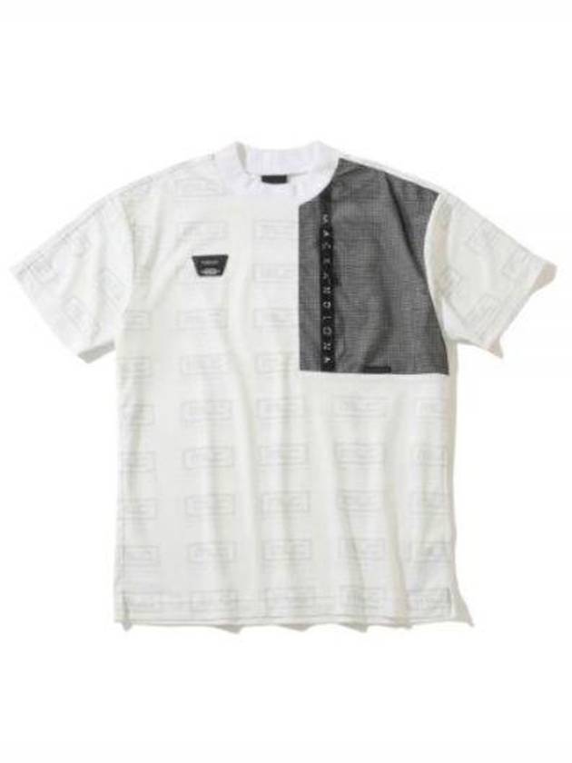 Short Sleeve T Shirt MCM4BAA540001 White - MARK & LONA - BALAAN 1