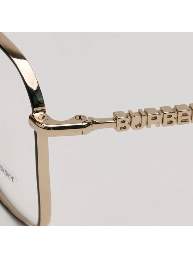 Glasses frame BE1382D 1326 Asian fit metal square fashion - BURBERRY - BALAAN 5