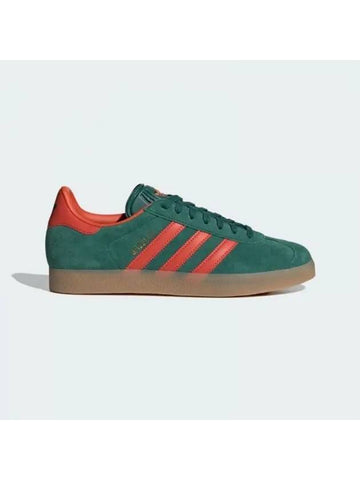 Gazelle Suede Low Top Sneakers Collegiate Green - ADIDAS - BALAAN 1