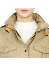 Women's Dulcie Snap Button Cuff Zip-Up Jacket Beige - PARAJUMPERS - BALAAN 10