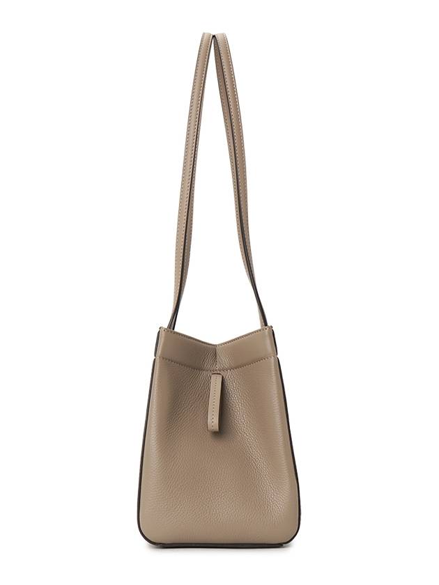 Origami Mini Bucket Bag Dove Grey - FENDI - BALAAN 5