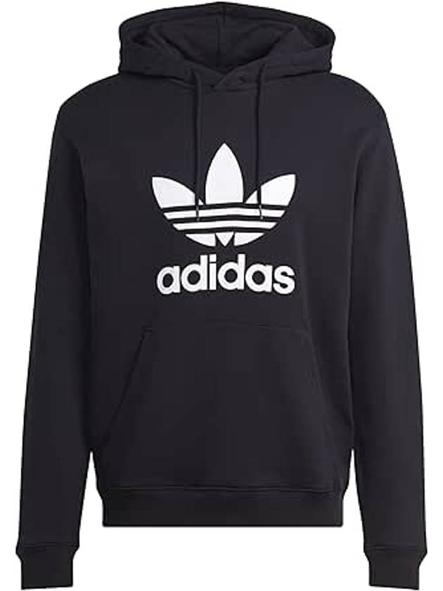 Classics Adicolor Trefoil Hoodie Black - ADIDAS - BALAAN 2