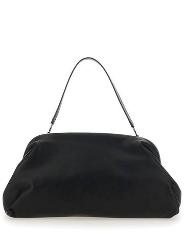 'Lauren' Black Shulder Bag With Magnetic Closure In Leather Woman - PHILOSOPHY DI LORENZO SERAFINI - BALAAN 1