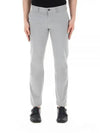 Slim Fit Stretch Cotton Satin Chino Straight Pants Medium Grey - HUGO BOSS - BALAAN 2