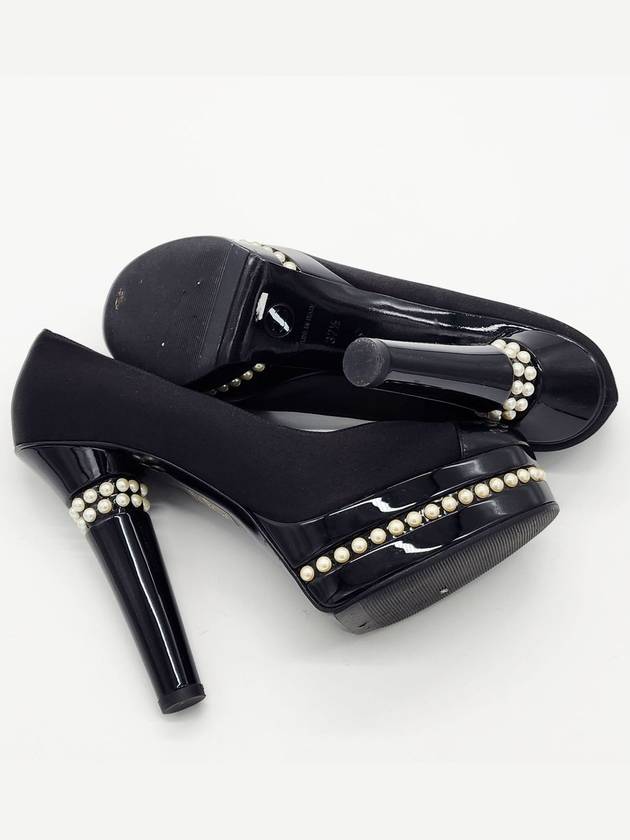 women 2009 moscow pumps heels black - CHANEL - BALAAN 4