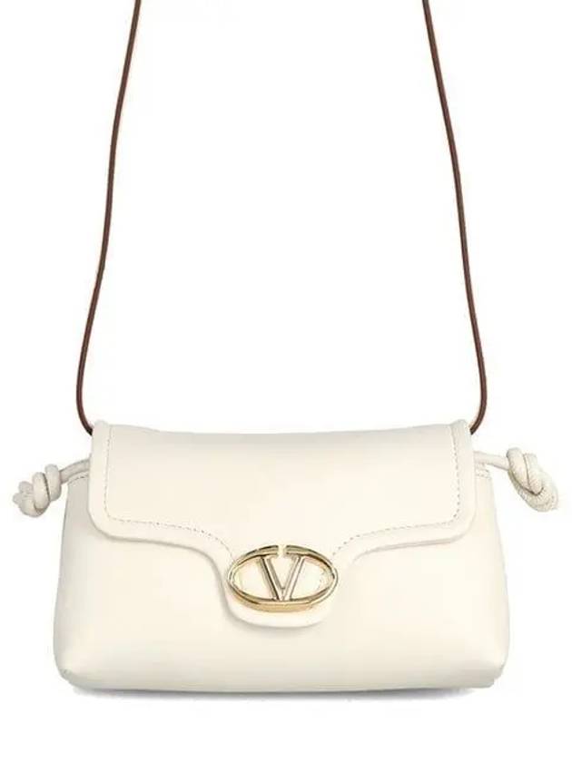 Valentino VLogo Foldover Top Shoulder Bag 5W2P0AC4ZFJ 098 - VALENTINO - BALAAN 2