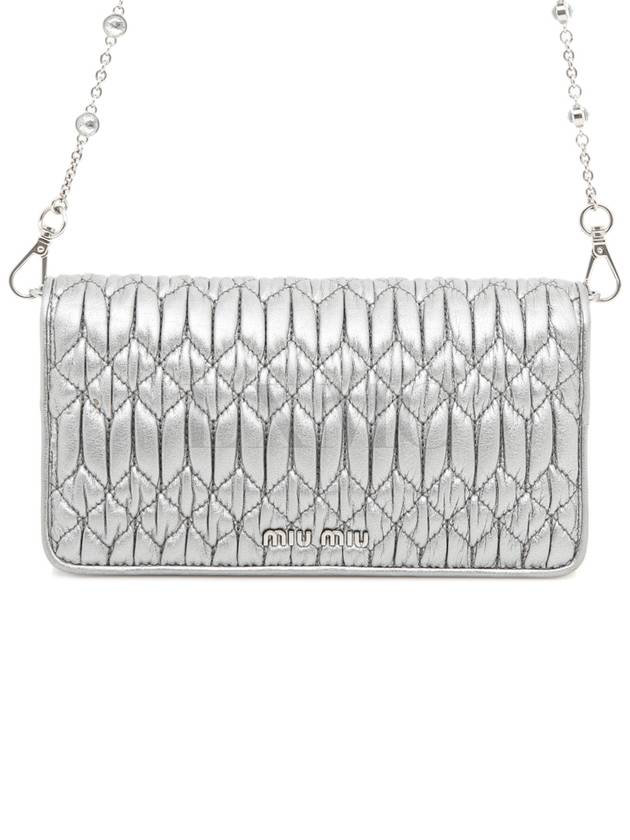 Nappa Materasse Quilted Chain Cross Bag 5DH044 - MIU MIU - BALAAN 3