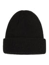 Basic logo embroidery beanie hat 1321019 0001 - STUSSY - BALAAN 2