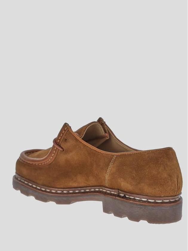 Michael Velor Suede Derby Brown - PARABOOT - BALAAN 4