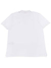 Slim Fit Organic Cotton Polo Shirt White - DIESEL - BALAAN 3