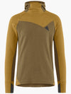 Men's Huge Mid Layer Hoodie Olive Mustard - KLATTERMUSEN - BALAAN 2