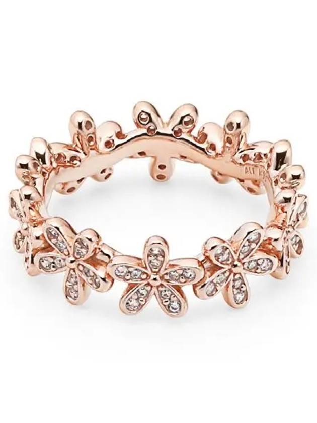 Rose Daisy Flower Ring Rose Gold - PANDORA - BALAAN 4