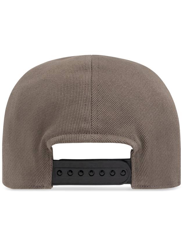 Rick Owens DRKSHDW Baseball Cap, Men's, Grey - RICK OWENS - BALAAN 3