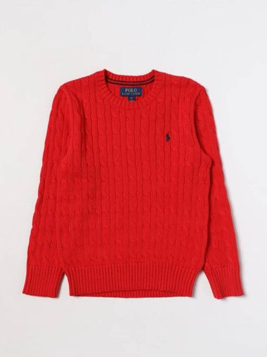 Kids Pullover 323702674 043 Red - POLO RALPH LAUREN - BALAAN 1