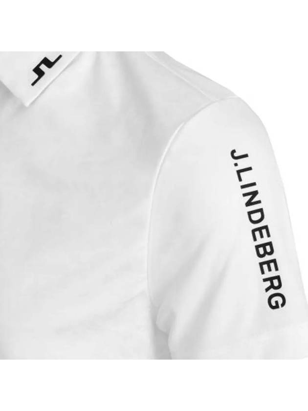 Women's Tour Tech Golf Polo White - J.LINDEBERG - BALAAN 5