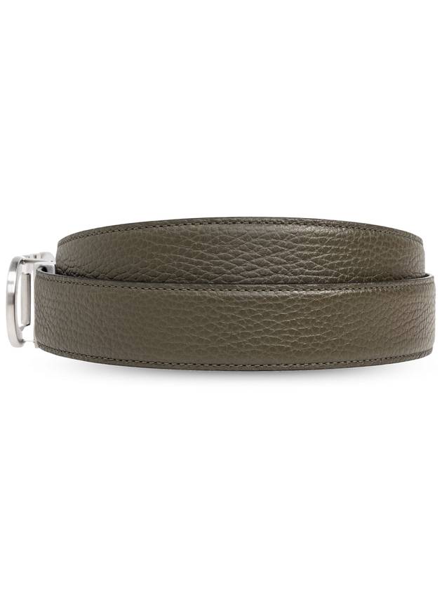 FERRAGAMO Reversible Belt, Men's, Green - SALVATORE FERRAGAMO - BALAAN 4