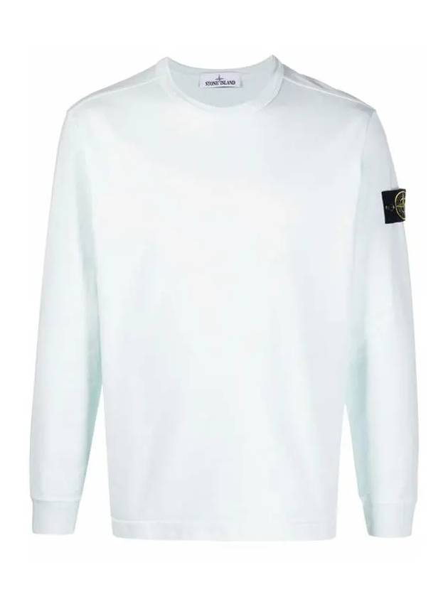 Wappen Patch Crew Neck Sweatshirt White - STONE ISLAND - BALAAN 2