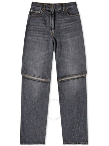 JW Anderson Cut Out Knee Bootcut Jeans, Brand Size 6 (US Size 2) - JW ANDERSON - BALAAN 1