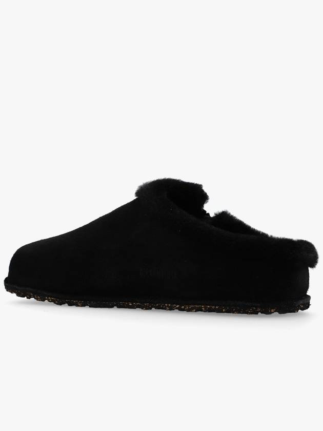 Zermatt Suede Slippers Black - BIRKENSTOCK - BALAAN 6