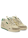 Men's University Low Top Sneakers White Green - PALM ANGELS - BALAAN 2