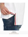 RWB Pocket Interlock Cotton Short Sleeve Polo Shirt White - THOM BROWNE - BALAAN 11