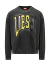 S Boxt N6 cotton Sweatshirt Black - DIESEL - BALAAN 1