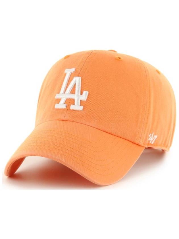 LA Big Logo MLB Hat Premium Line Ball Cap Baseball Mango - 47BRAND - BALAAN 1