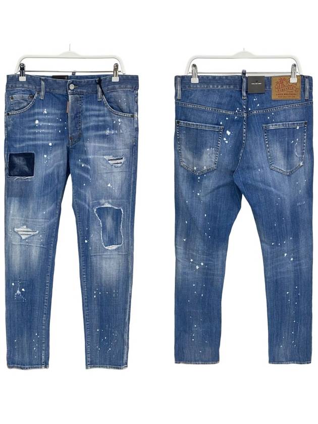 Men's Cool Guy Jeans Blue - DSQUARED2 - BALAAN 2