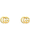 GG running 18k earrings YBD481677001 gold - GUCCI - BALAAN.