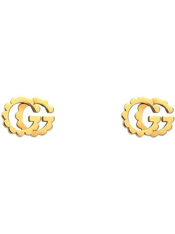 GG Running 18K Earrings YBD481677001 Gold - GUCCI - BALAAN 1