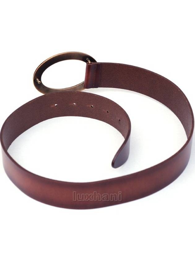 Leather Belt Brown - DOLCE&GABBANA - BALAAN 5