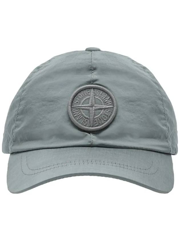 Gray baseball cap with drawstring 811690364 P STONE V0064 - STONE ISLAND - BALAAN 3