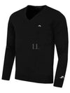 Lymann Merino V-Neck Knit Top Black - J.LINDEBERG - BALAAN 2