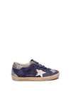 Superstar Glitter Tab Low Top Sneakers Blue - GOLDEN GOOSE - BALAAN 1