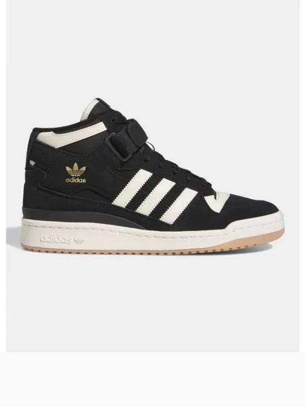 Forum Mid High Top Sneakers Black - ADIDAS - BALAAN 1