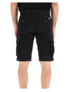 Lens Wappen Cargo Shorts Black - CP COMPANY - BALAAN 6