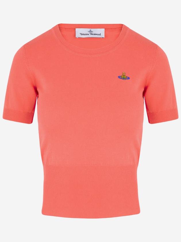 Bea Knit Top Coral - VIVIENNE WESTWOOD - BALAAN 2