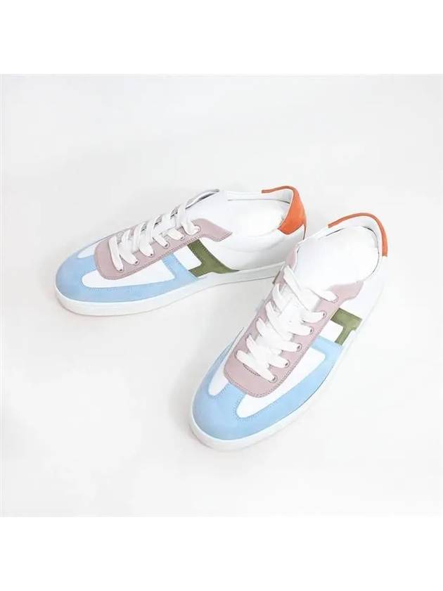 Boomerang Low-Top Sneakers White - HERMES - BALAAN 5