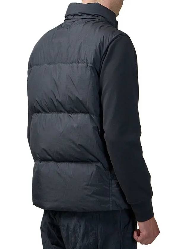 Crinkle Reps R-NY Down Vest Navy - STONE ISLAND - BALAAN 3