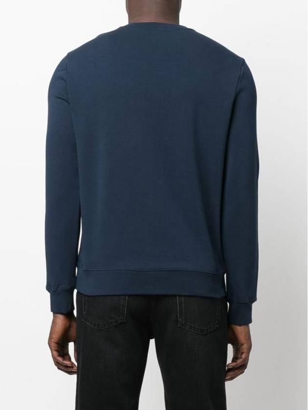 Rufus Embroidery Logo Sweatshirt Navy - A.P.C. - BALAAN 6