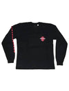 Dagger Long Sleeve T-Shirt Black - CHROME HEARTS - BALAAN 1