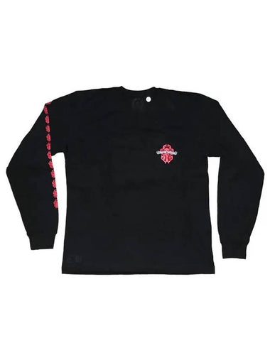 Dagger Long Sleeve T-Shirt Black - CHROME HEARTS - BALAAN 1