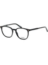 Glasses frame BY5043 001 black square horn frame light - BALLY - BALAAN 7