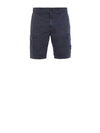 Wappen Patch Bermuda Shorts Navy Blue - STONE ISLAND - BALAAN 2