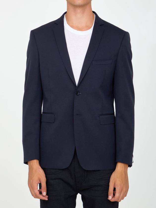 Blue Wool Jacket - TONELLO - BALAAN 1