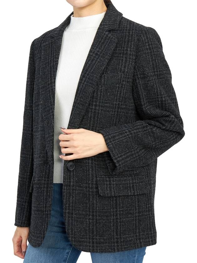 VE1743 22A011E 02AN Women s Wool Jacket Oversized Fit - ISABEL MARANT - BALAAN 7