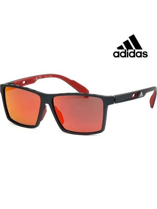 Sports sunglasses mirror golf mountaineering baseball horn rim Asian fit SP0034F 02L - ADIDAS - BALAAN 1