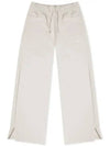 Phoenix Fleece Wide Leg Track Pants White - NIKE - BALAAN 2