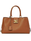 Appoline Medium Supple Calfskin Tote Bag Tan - CELINE - BALAAN 3