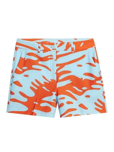 Women s Gwen Print Shorts Neptune Atomizer GWPA09305 O497 - J.LINDEBERG - BALAAN 1